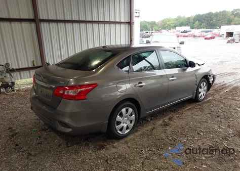 2016 Nissan Sentra Sv из США, поврежденный, VIN 3N1AB7AP1GL658557